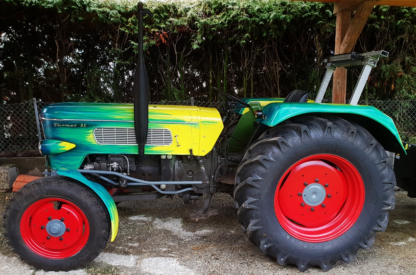 ART WORK Fendt Farmer 3S Traktor TY Oerny